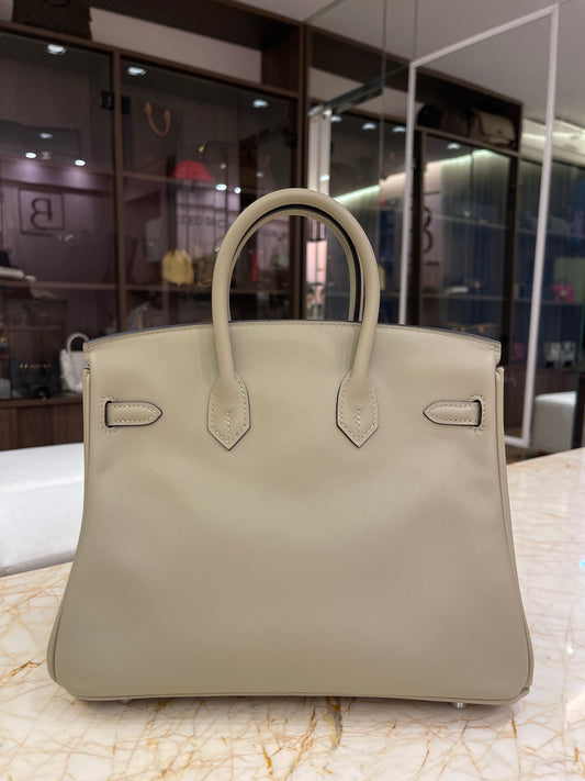 Hermes Birkin 25 Swift Sauge