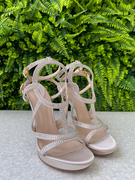 Sandália Versace Strass