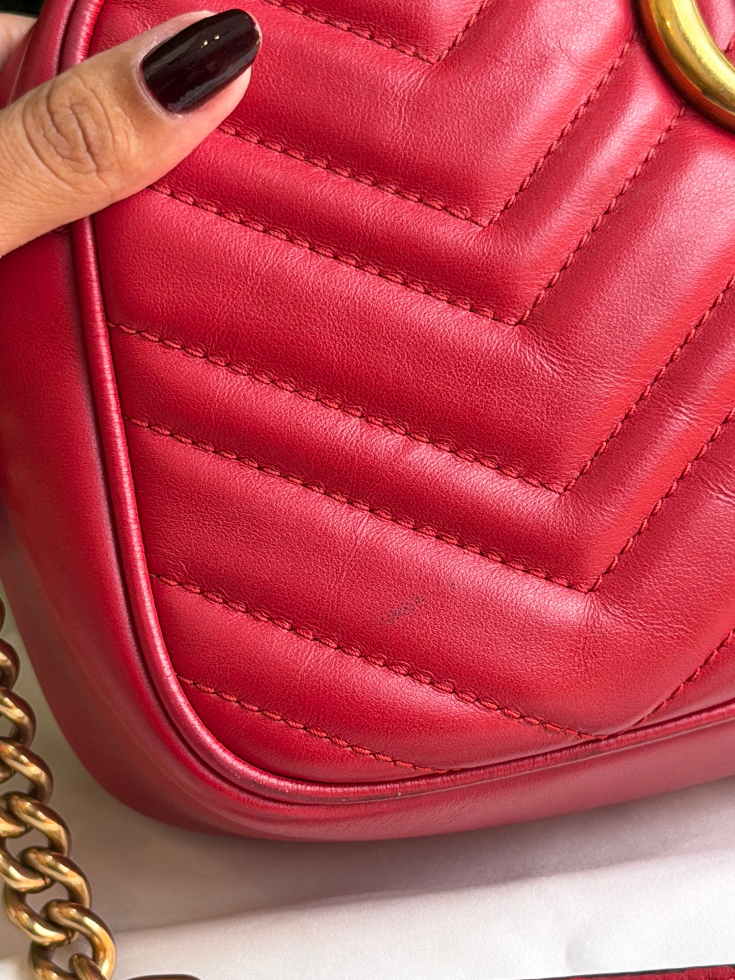 Gucci Marmont Vermelha