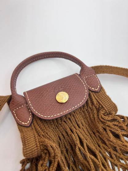 Longchamp Mini Mash Marrom