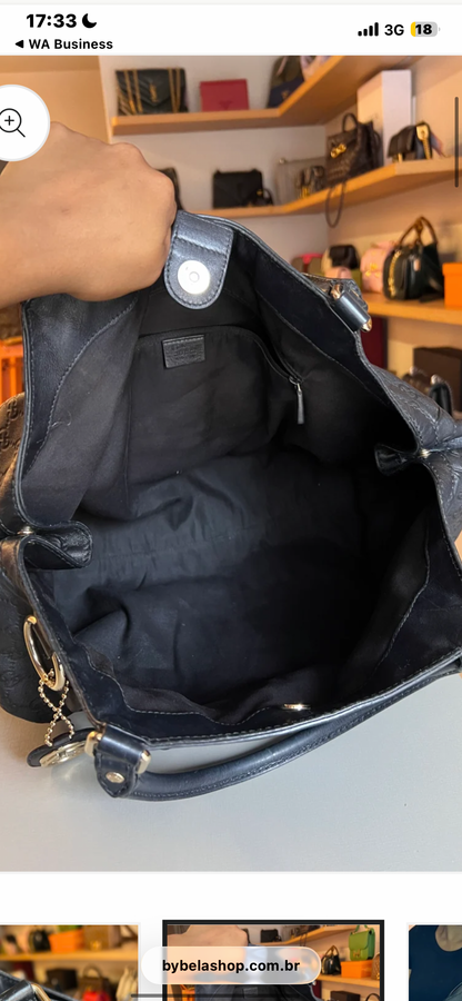 Burberry Check Ashby Hobo