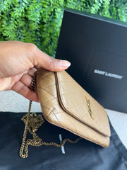 Saint Laurent Gaby Quilted Leather