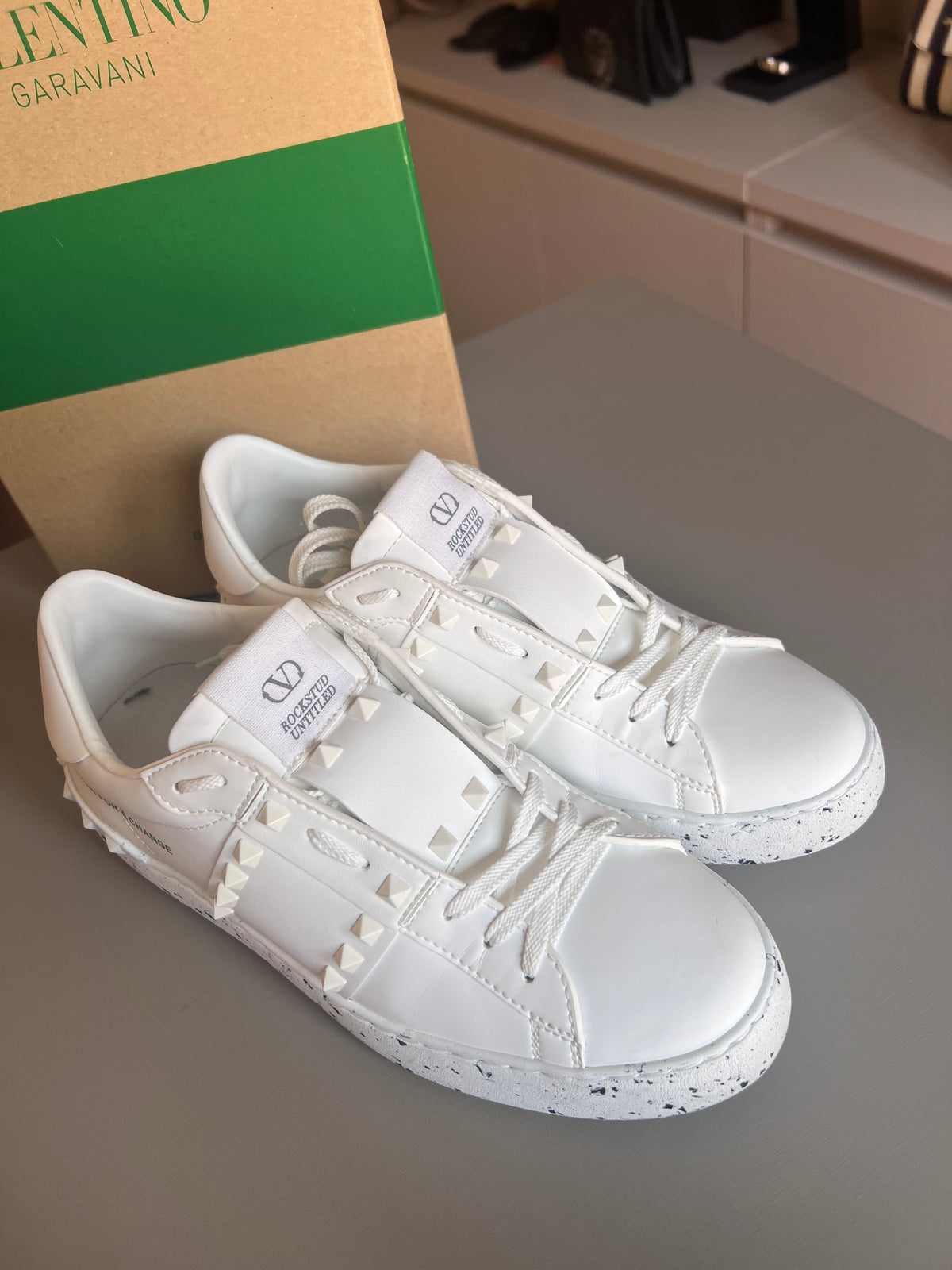 Tênis Valentino Garavani Open For a Change Branco