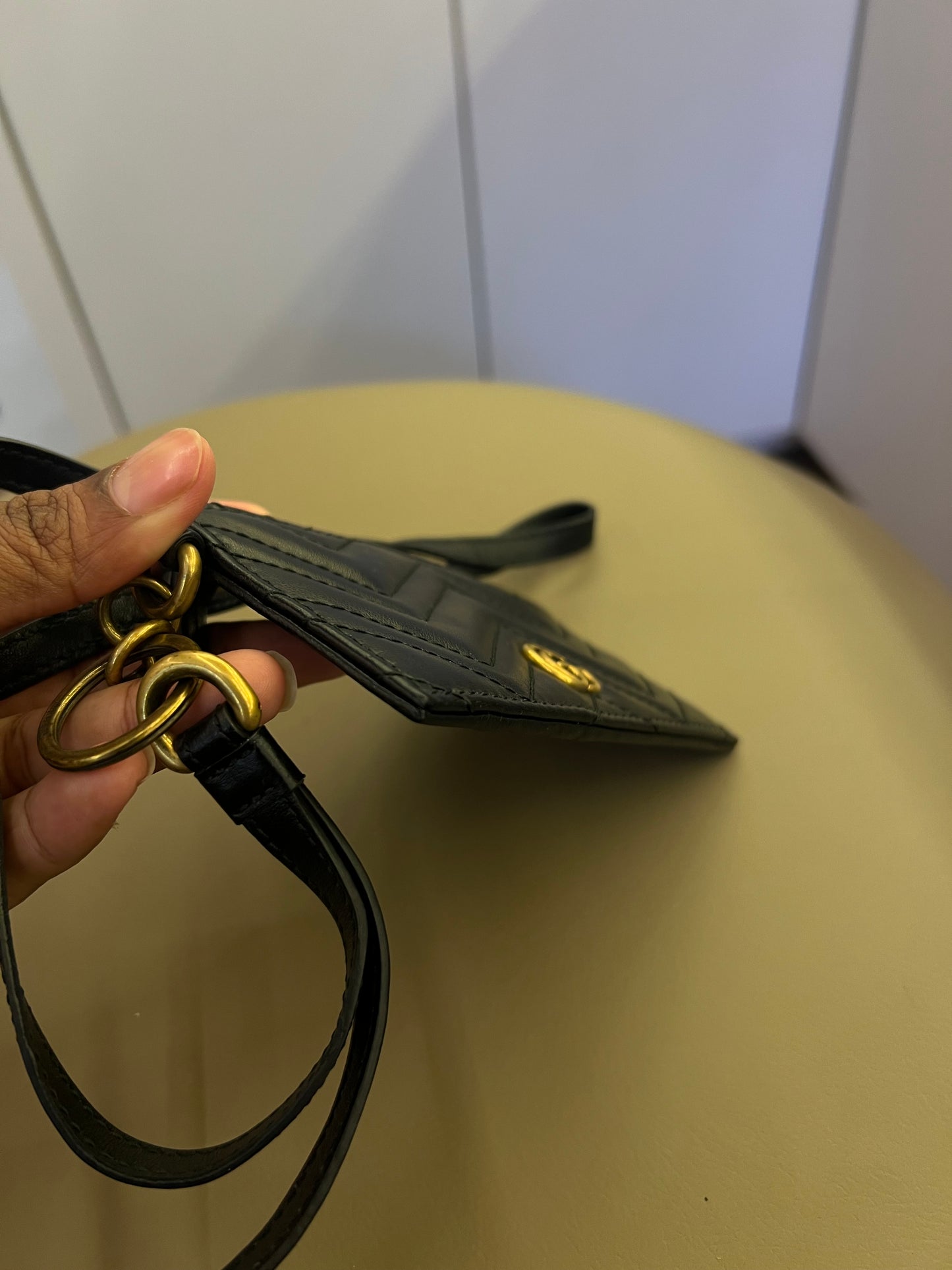Porta Cartão Gucci com Alça