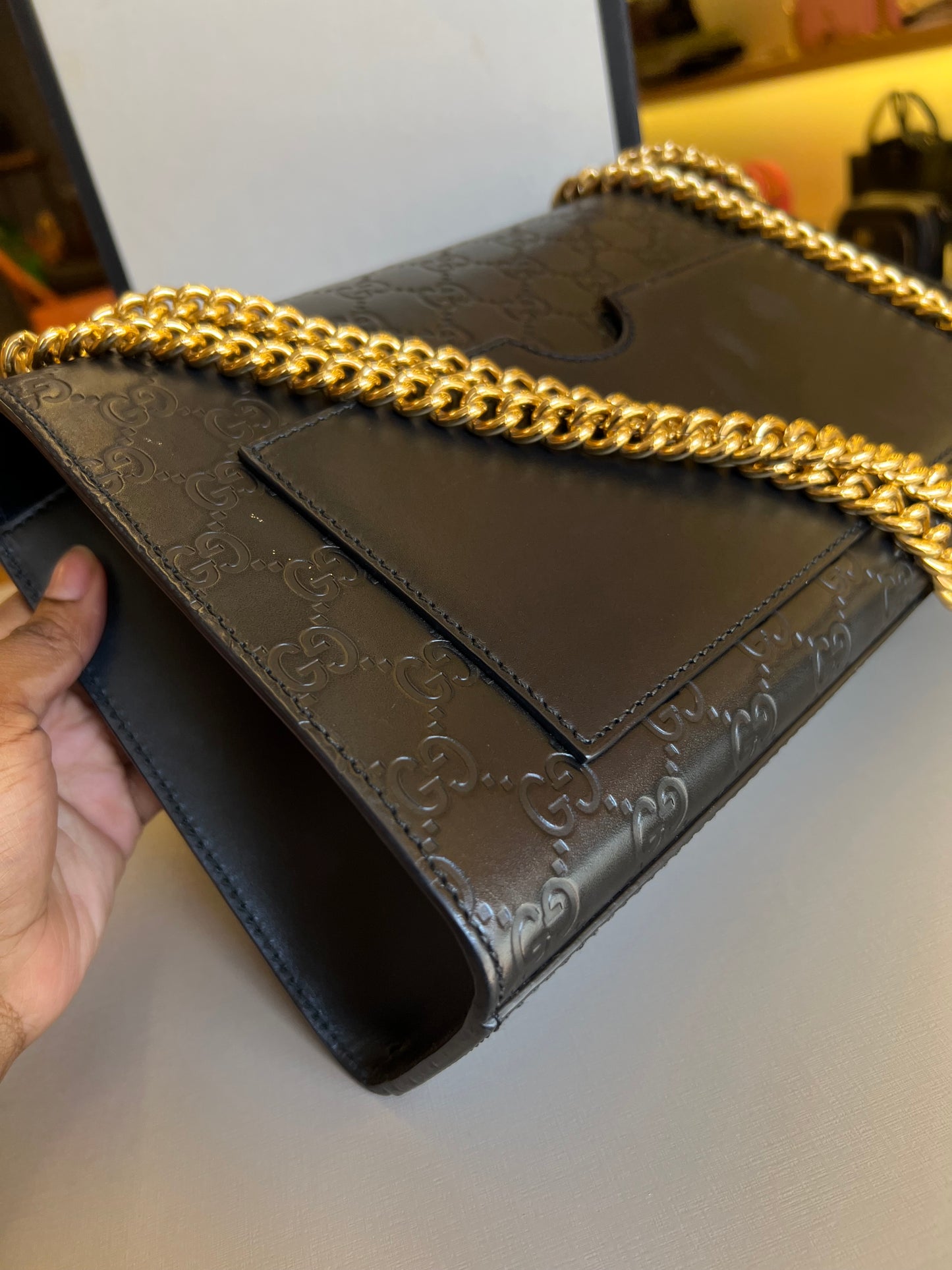 Gucci Padlock Preta Media