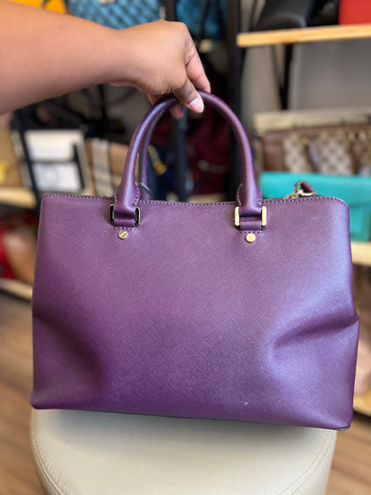 Michael Kors Tote Roxa