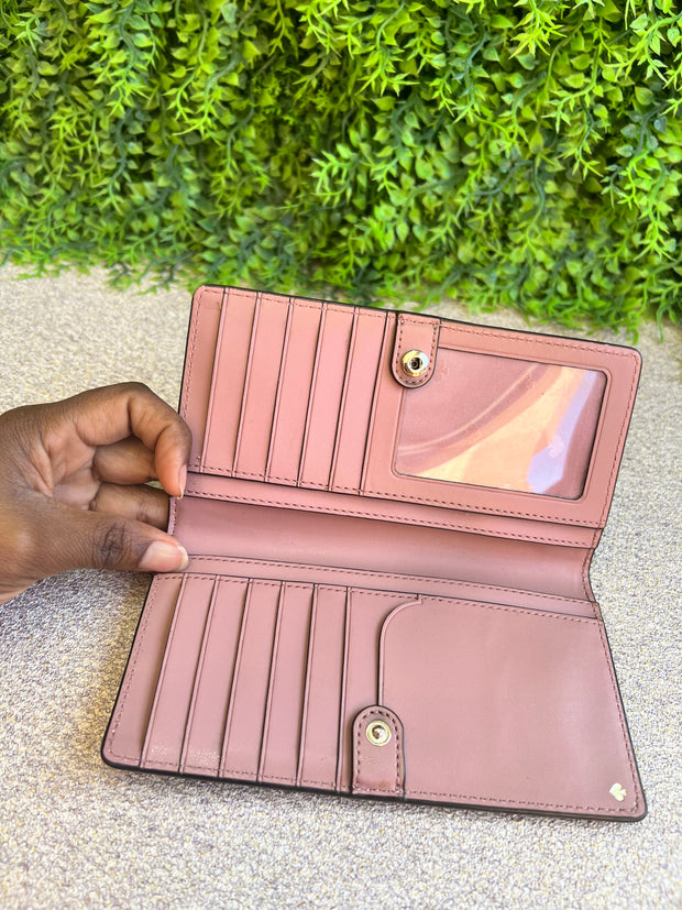 Carteira Kate Spade Rosa