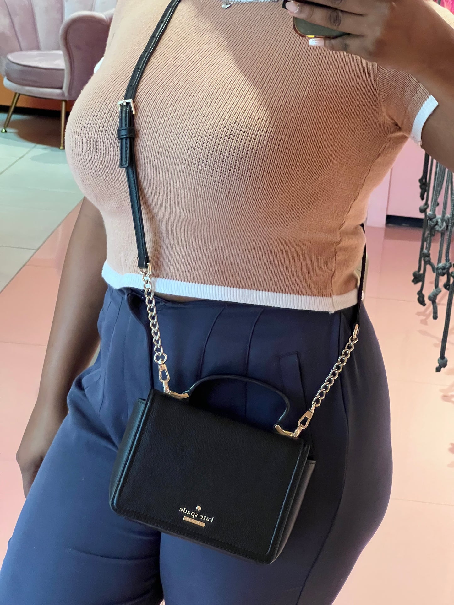 Kate spade Crossbody Patterson Preta