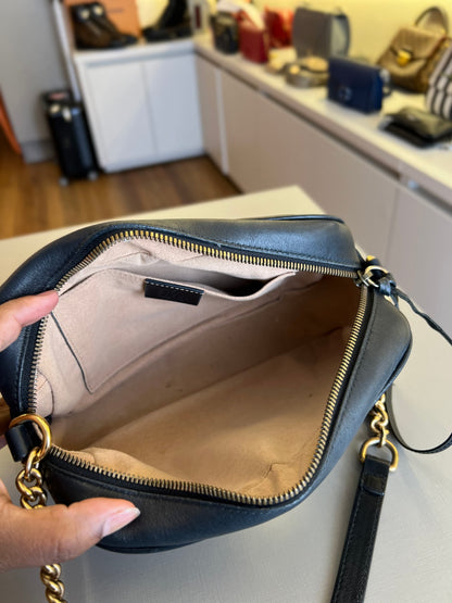 Gucci Marmont Camera bag Preta