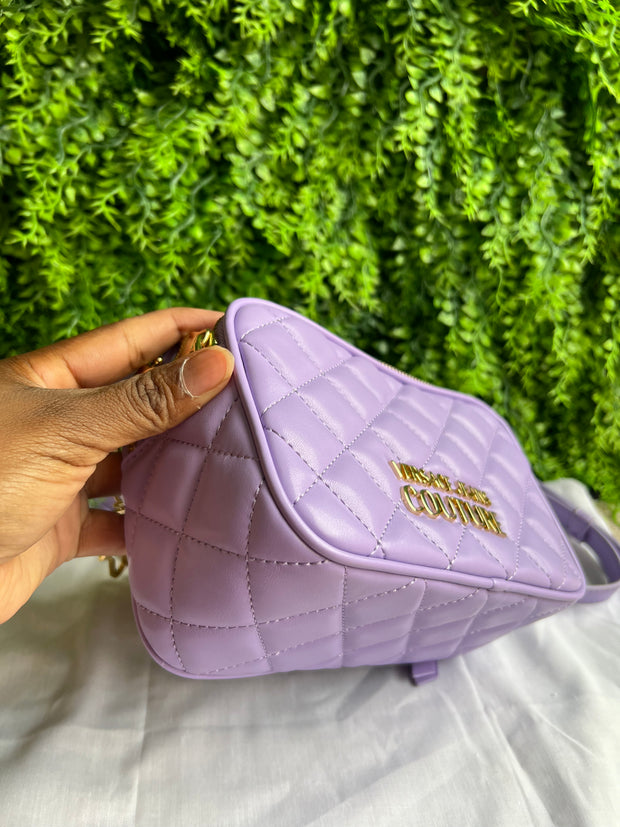Versace Couture Câmera Bag Lilás