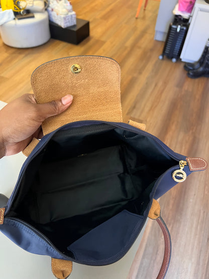 Longchamp Le pliage M Azul