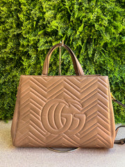 Gucci Marmont Nude Shoulder