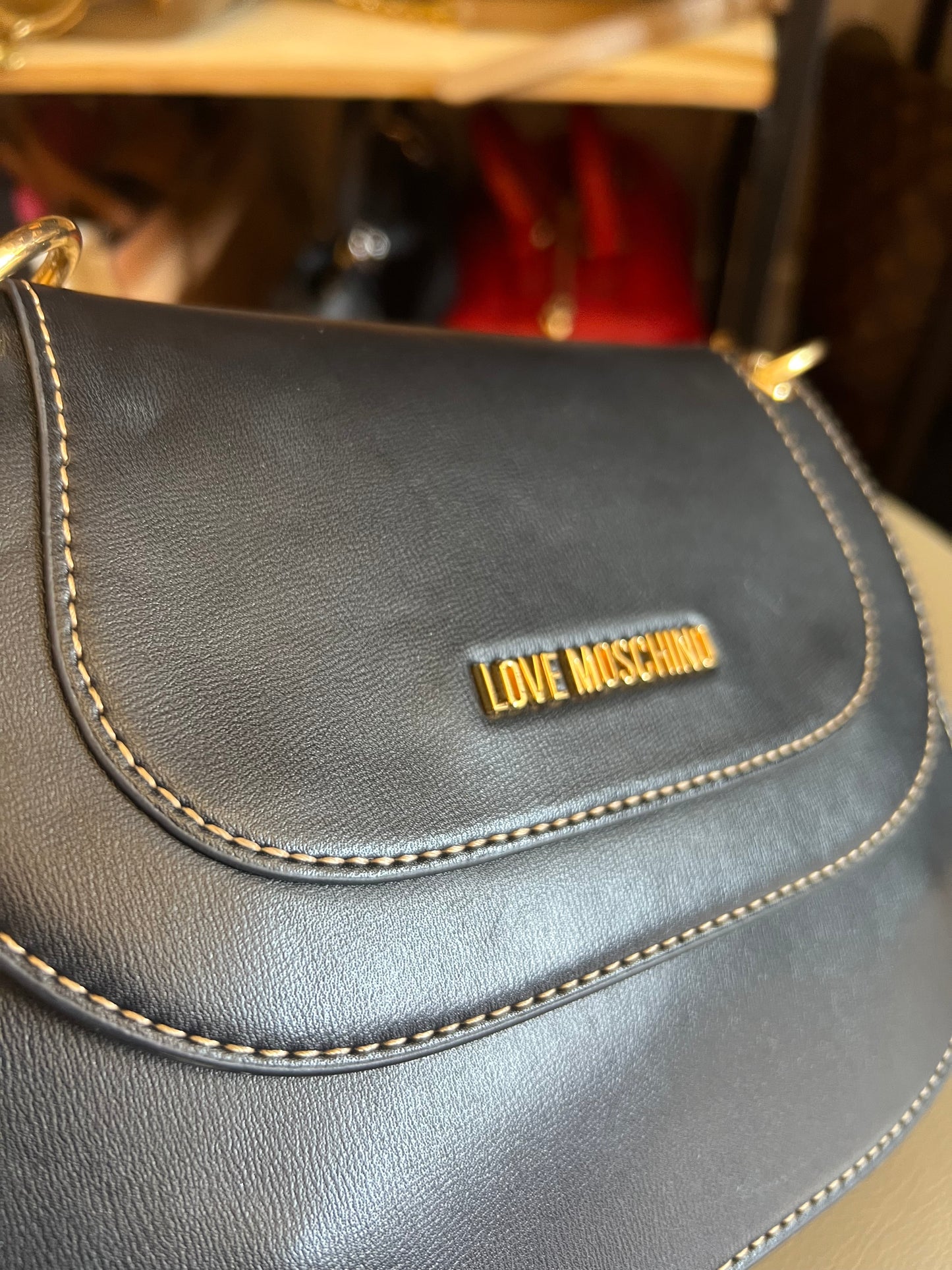 Love Moschino Shoulder Preta