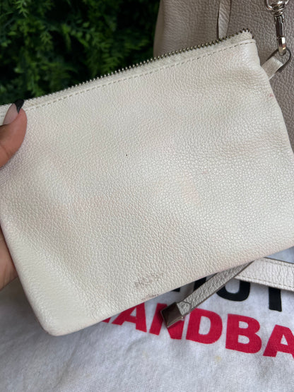 Bolsa Schutz Bucket Off White