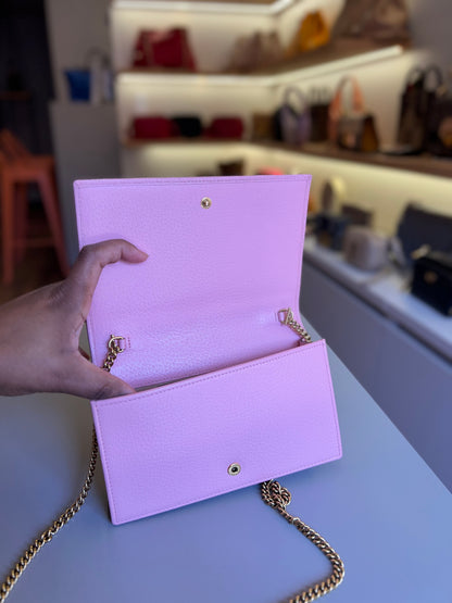 Gucci Diana Bamboo Shoulder bag Rosa