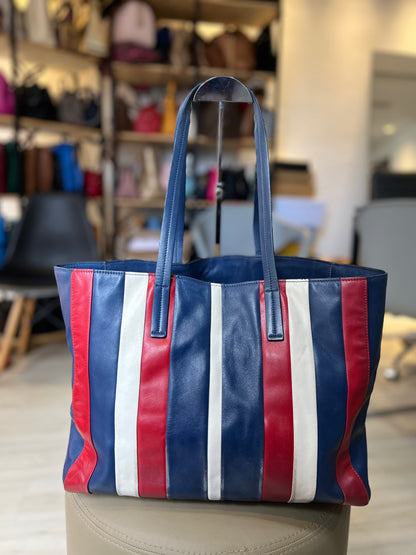 Prada Calf Tote Tricolor