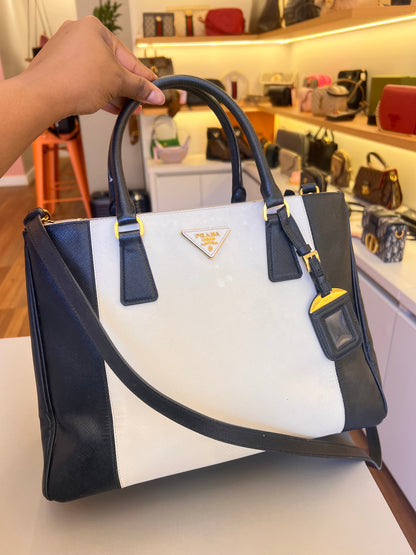 Prada Galleria Bicolor P&B