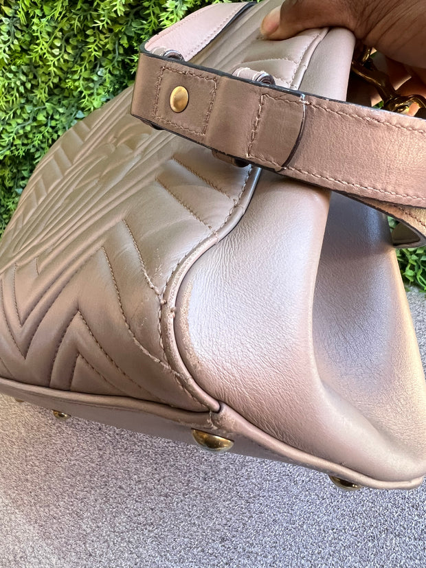 Gucci Marmont Nude Shoulder
