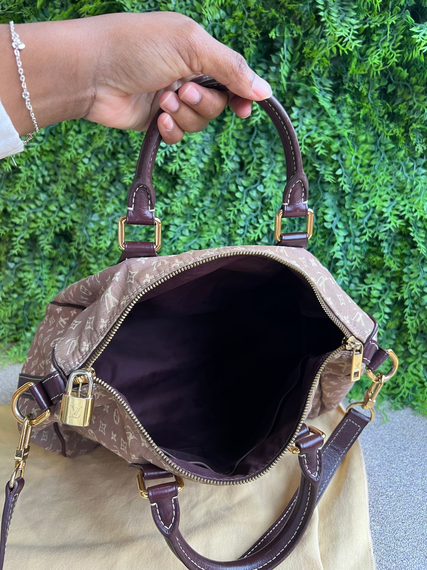 Louis Vuitton Speedy Bandouliere Mini Lin