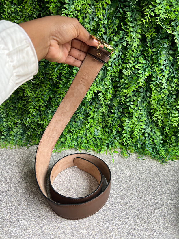 Cinto Gucci interlock