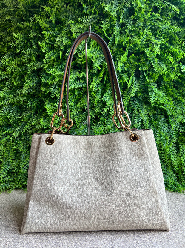 Michael Kors Trisha Monograma Off White