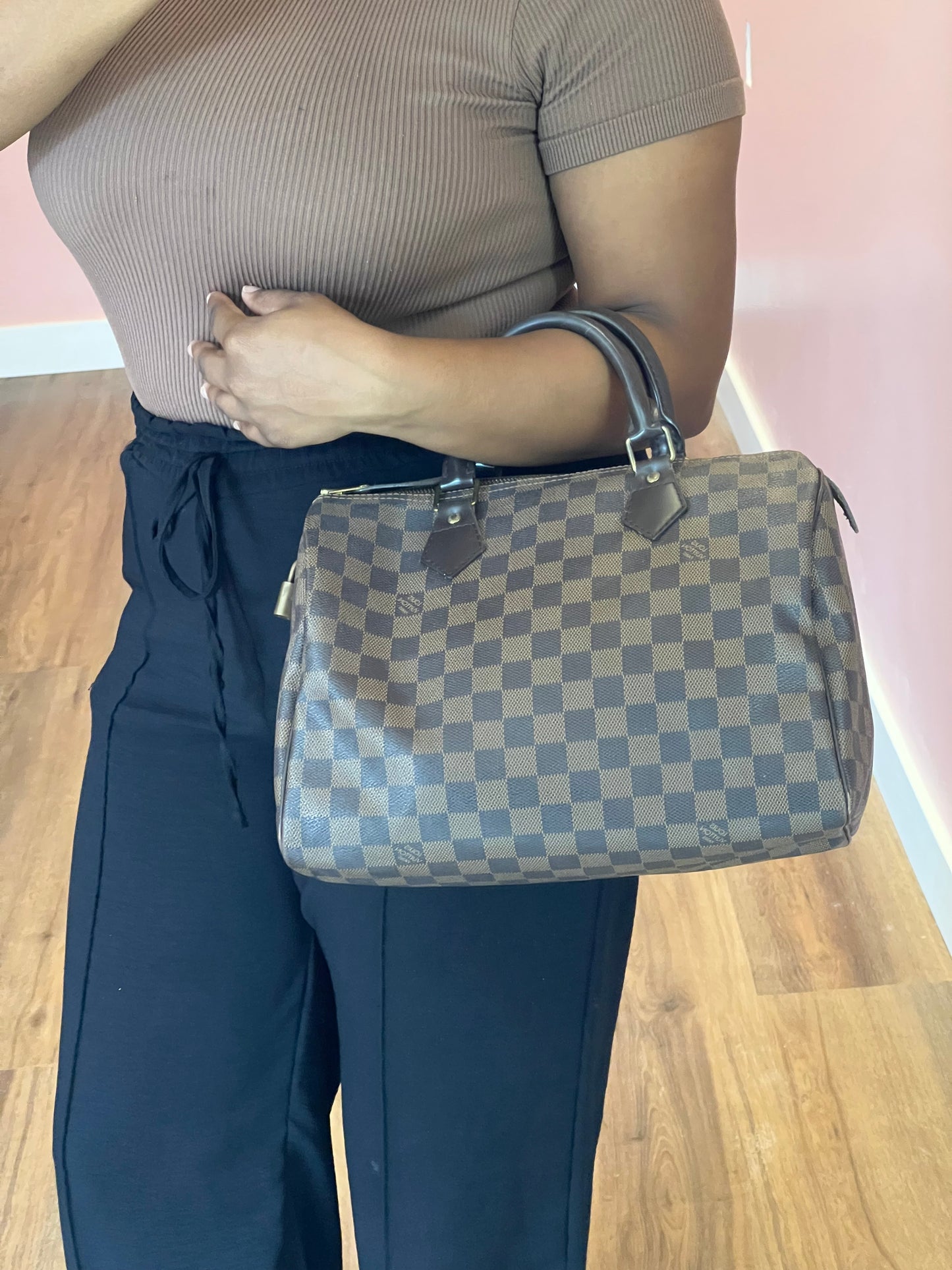 Louis Vuitton Speedy 30 Damier Ebene