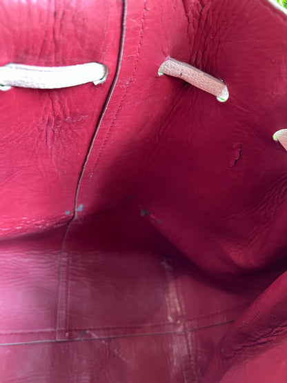 Bolsa Schutz Bucket Off White