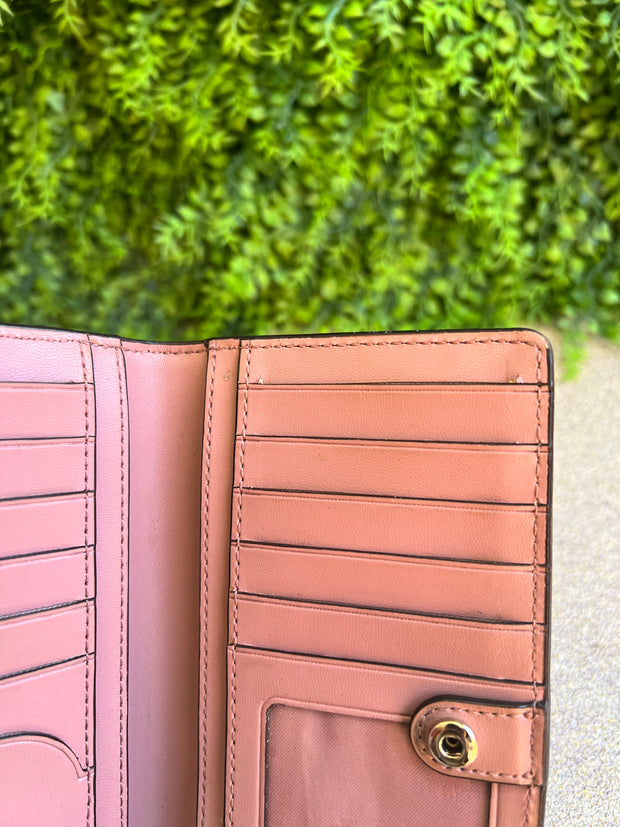 Carteira Kate Spade Rosa