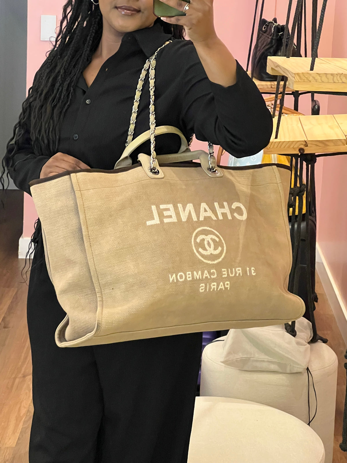 Chanel Deauville bag Maxi
