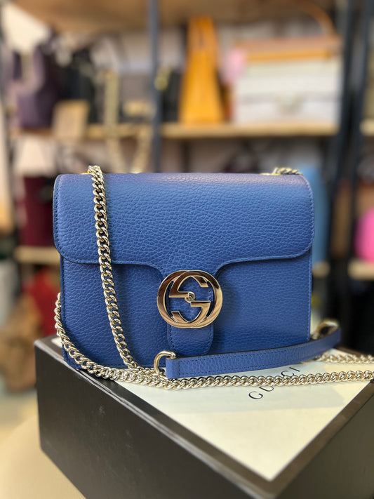 Gucci Interlock Azul