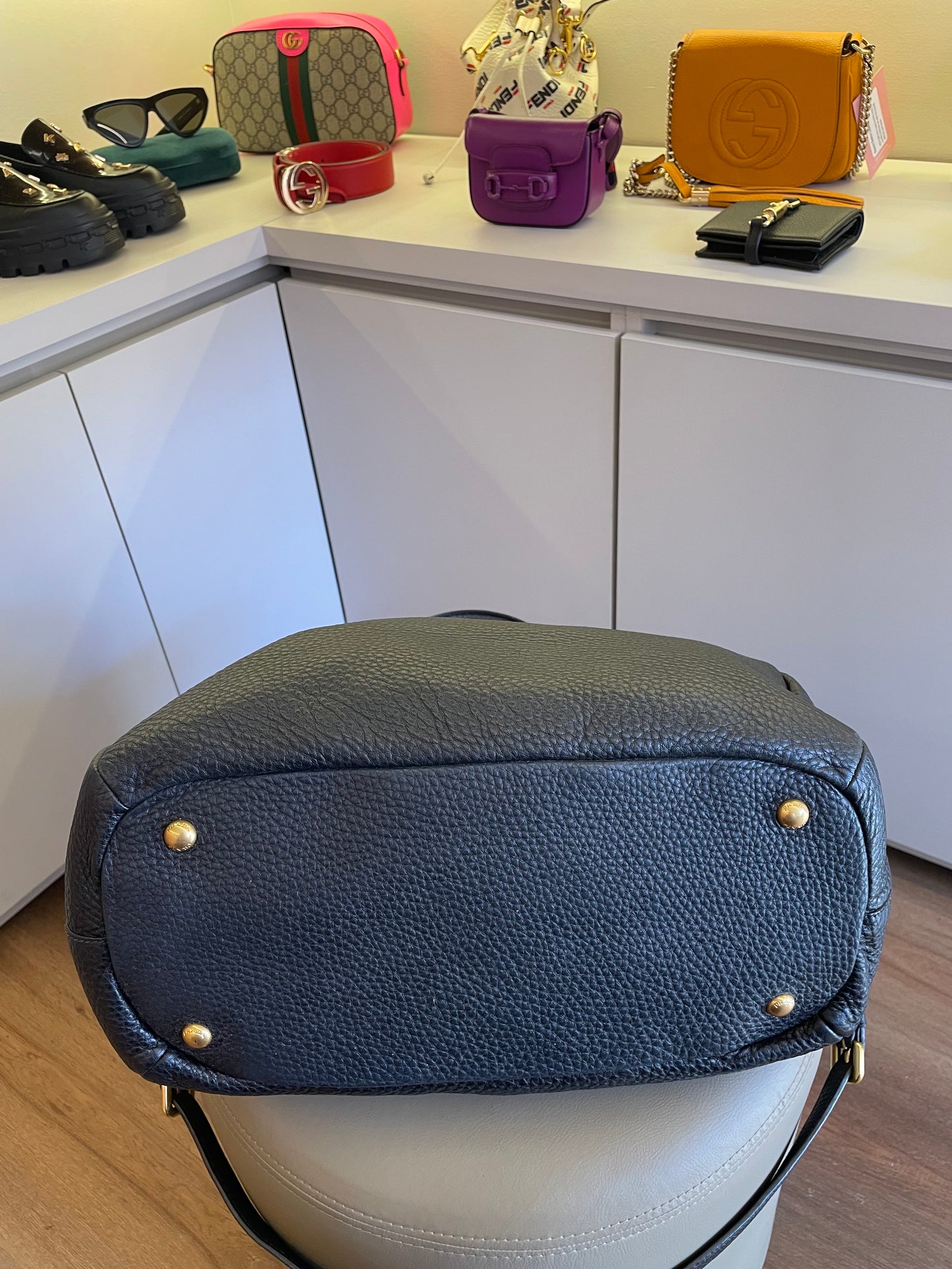 Prada Crossbody Leather Preta