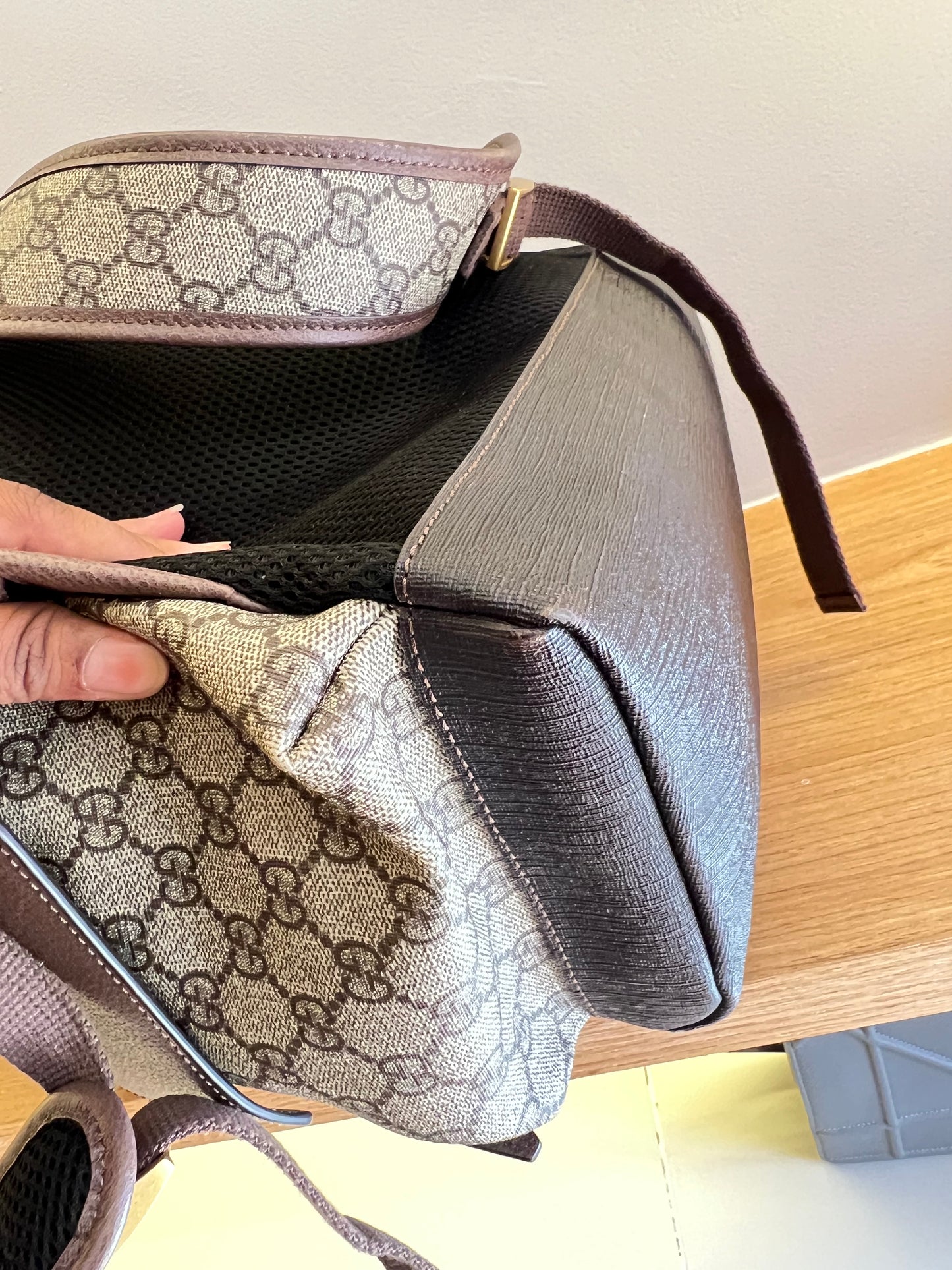 Mochila Gucci Ophidia GG Monograma