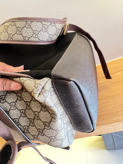 Mochila Gucci Ophidia GG Monograma