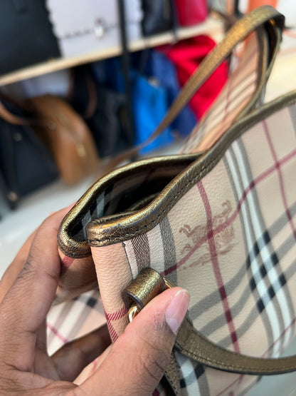 Burberry Haymarket Check Shoulder