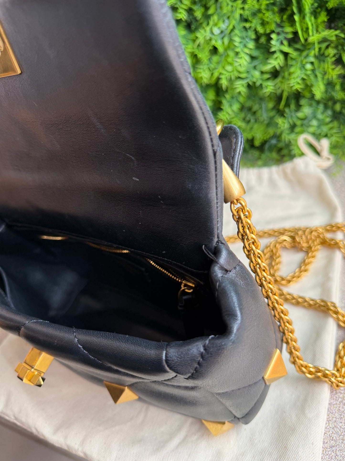 Valentino Rockstud Chain Preta