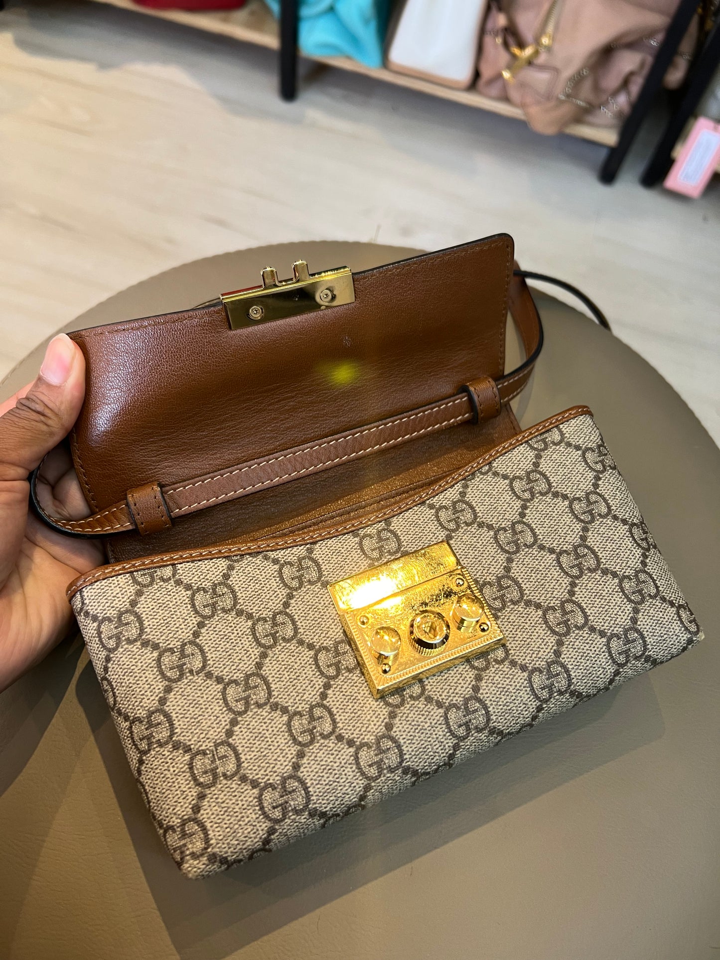 Gucci Padlock GG Supreme Mini