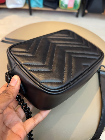 Gucci Marmont GG Mini Preta