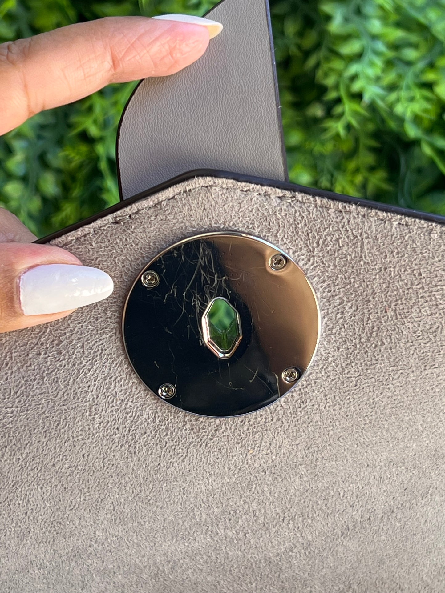 Michael Kors Greenwich em couro Saffiano