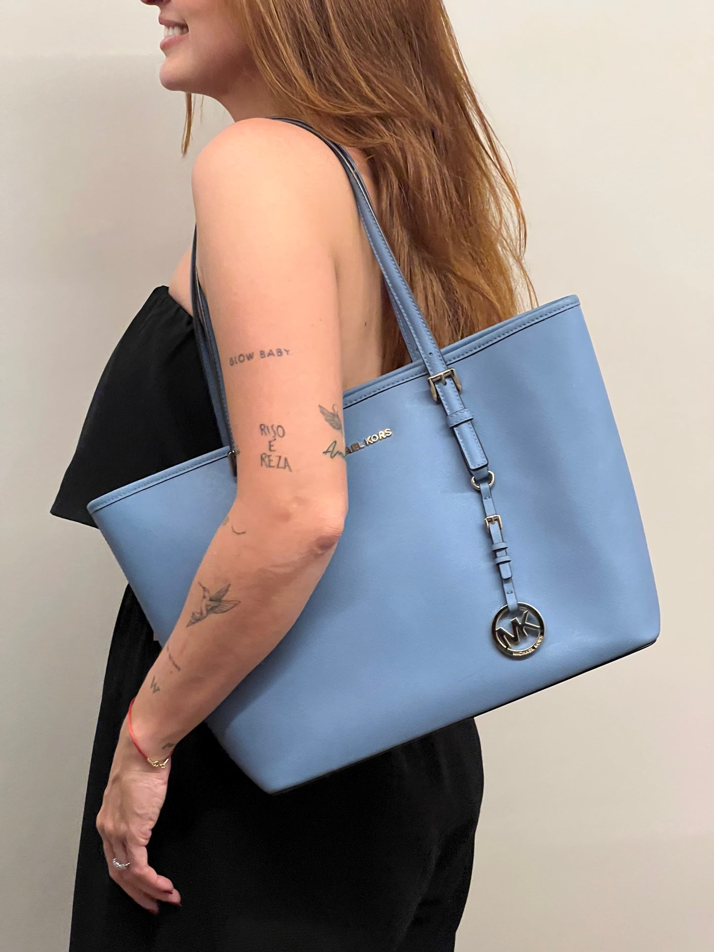 Michael Kors Tote azul