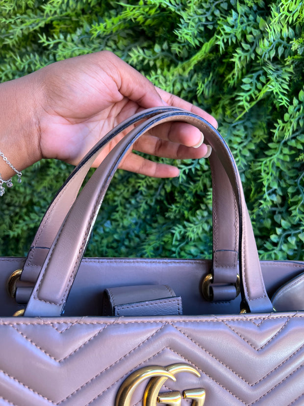 Gucci Marmont Nude Shoulder