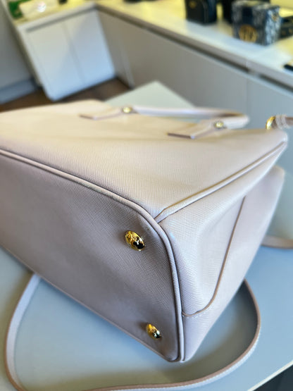 Prada Galleria Saffiano Nude