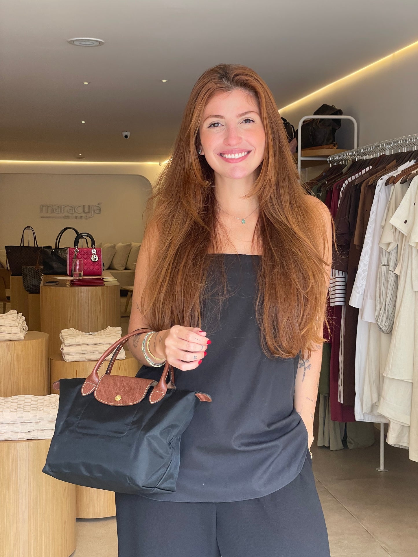 Longchamp Le Pliage Small Preta