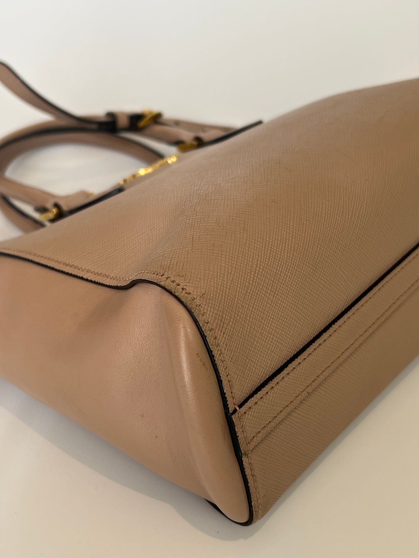 Prada Saffiano Soft Calf Open Tote