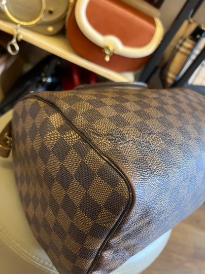 Louis Vuitton Speedy 30 Damier Ebene