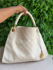 Louis Vuitton Artsy MM Couro branco