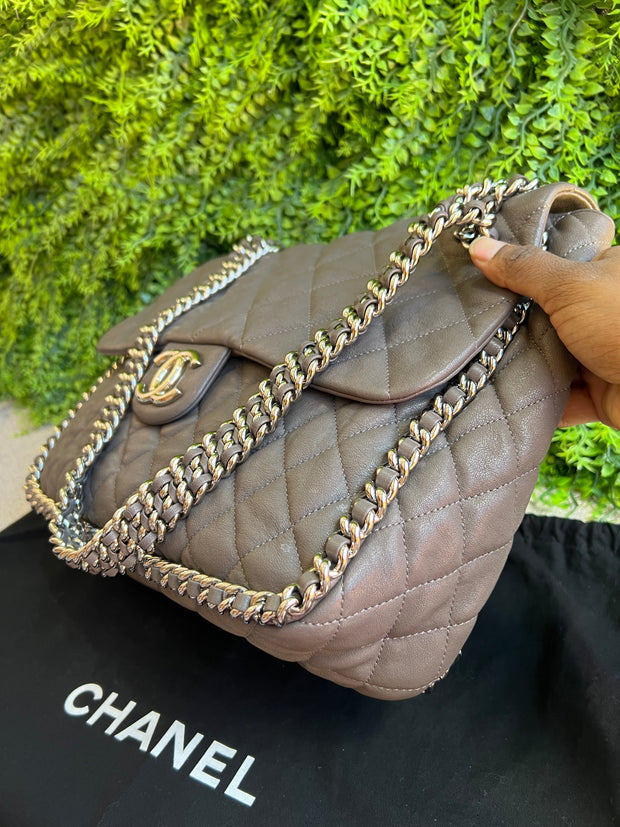 Chanel Chain Around Maxi Flap
