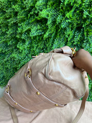 Miu Miu Vitello Lux Bow Satchel