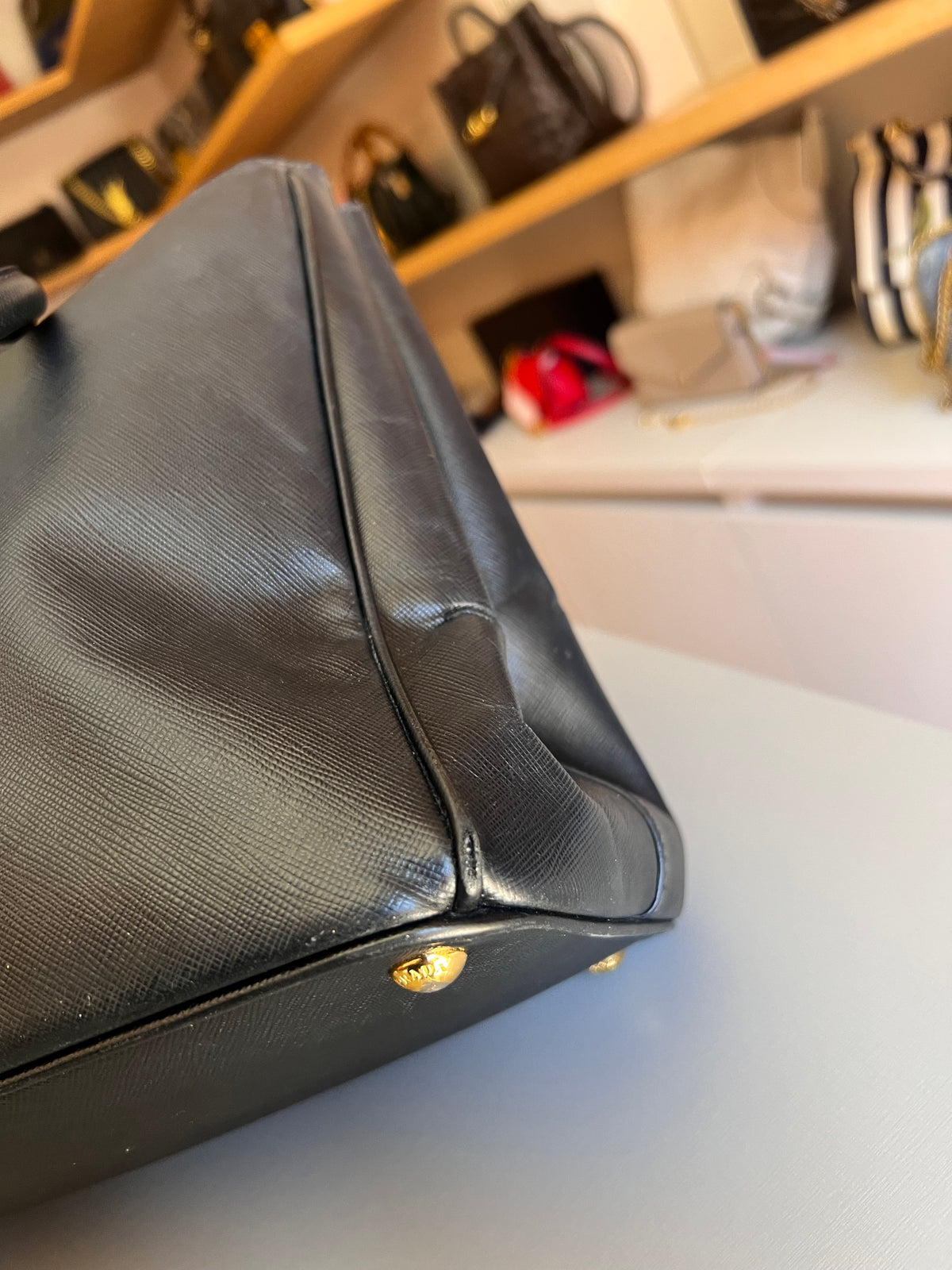 Prada Galleria Saffiano Grande Preta