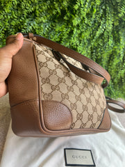Gucci Bree Crossbody Marrom