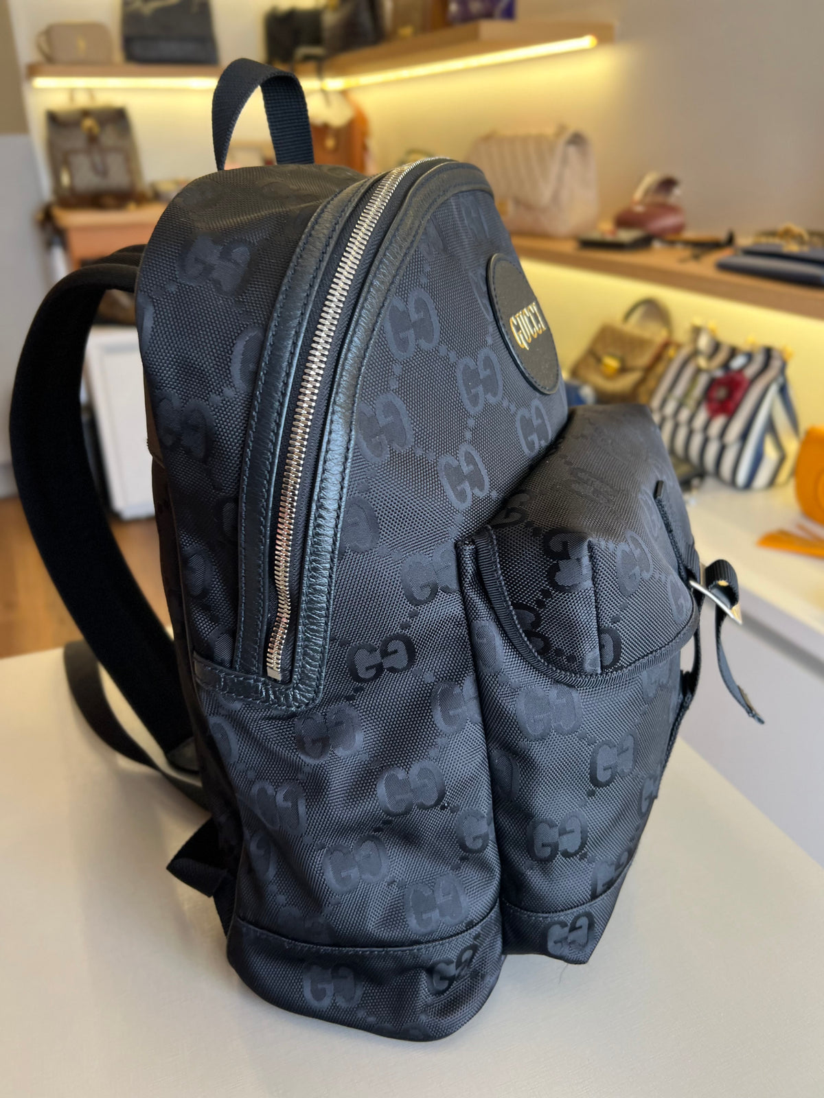 Mochila Gucci Off The Grid Preta